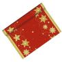 1 Tischläufer, stoffähnlich, Airlaid 3 m x 40 cm rot "Just Stars" auf Rolle
