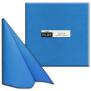 PI "Unicolor" mare/seeblau, 40 x 40cm, 1/4 Falz, Airlaid