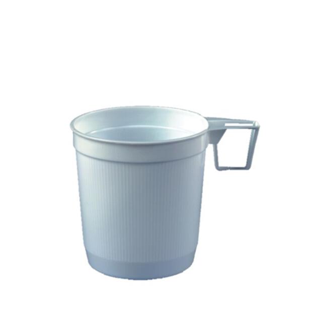 40 Kaffeetassen, PS 0,25 l Ø 8 cm · 8,5 cm weiss