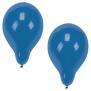 10 Luftballons Ø 25 cm blau