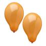 10 Luftballons Ø 25 cm orange