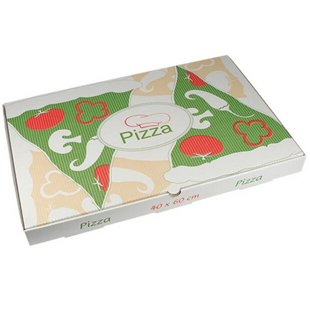 50 Papstar pure Pizzakartons Cellulose eckig 40cm x 60cm x 5cm 84695