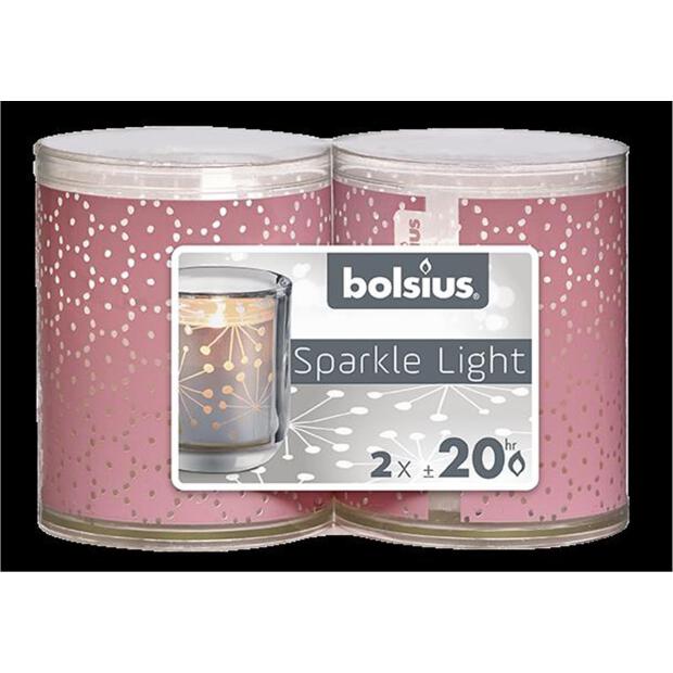 Bolsius Sparkle Lights Spitze 2er-Pack