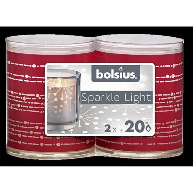 Bolsius Sparkle Lights Band 2er-Pack