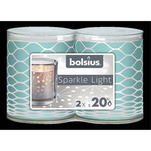 Bolsius Sparkle Lights Net 2er-Pack