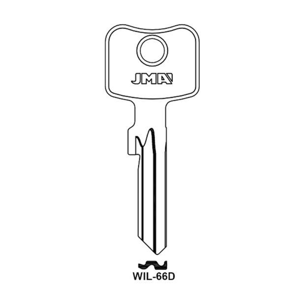 JMA Wil-66D Schlüsselrohling