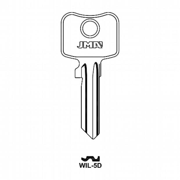 JMA Wil-5D Schlüsselrohling