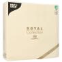 50 Servietten "ROYAL Collection" 1/4-Falz 48 cm x 48 cm champagner
