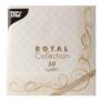 50 Servietten "ROYAL Collection" 1/4-Falz 40 cm x 40 cm gold "Megan"
