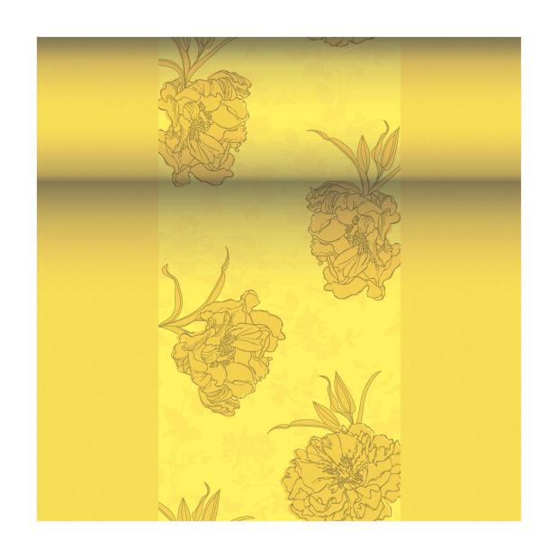 Papstar Tischläufer PV-Tissue Mix ROYAL Collection 24 m x 40 cm gelb Thalia
