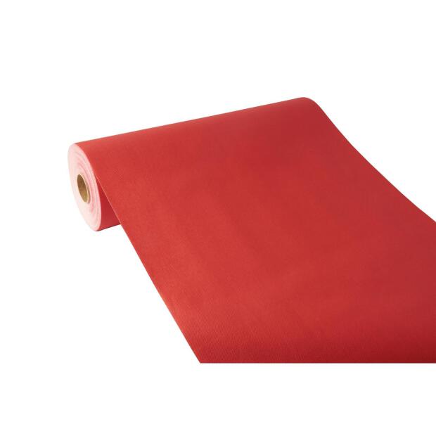 Papstar Tischläufer PV-Tissue Mix ROYAL Collection 24 m x 40 cm rot